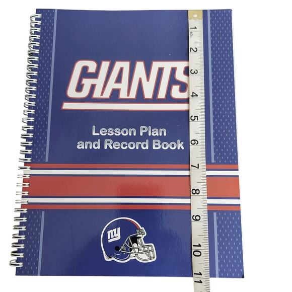 NY Giants Lesson Planner and Record Book Academic Teacher Tools School NFL - Picture 10 of 10
